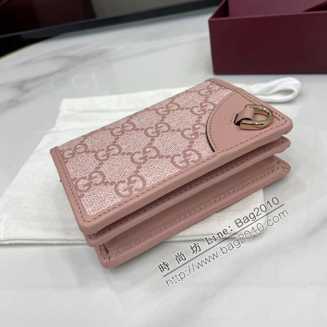 Gucci專櫃古馳最新款短夾錢包翻蓋短錢夾 jh2771型號：820692